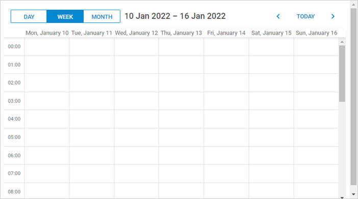 Scheduler initialization